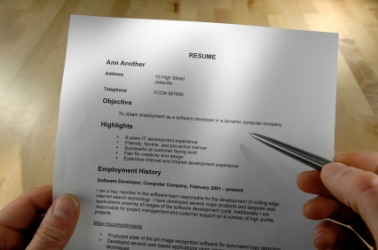 Writing resume guidelines