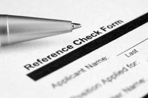 reference check forms
